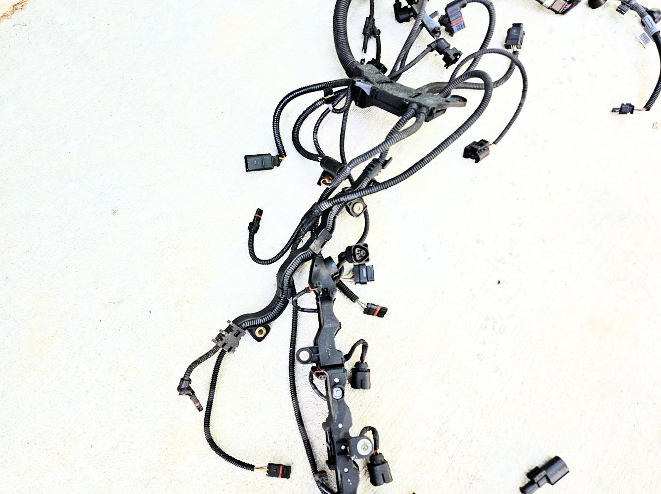 11-18 Bmw 550i F10 Awd Engine Wiring Harness 121051MO 12-51-7-606-526 Oem Used