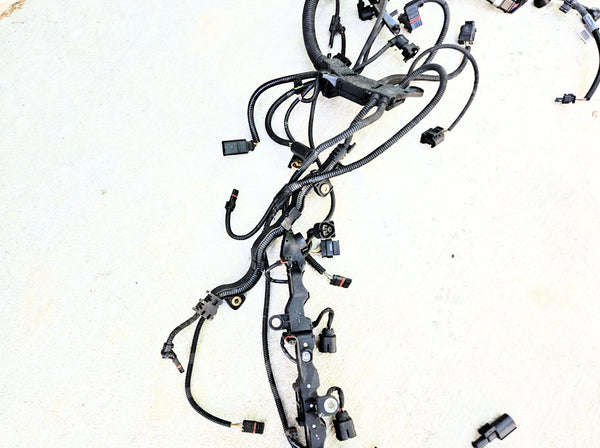 11-18 Bmw 550i F10 Awd Engine Wiring Harness 121051MO 12-51-7-606-526 Oem Used