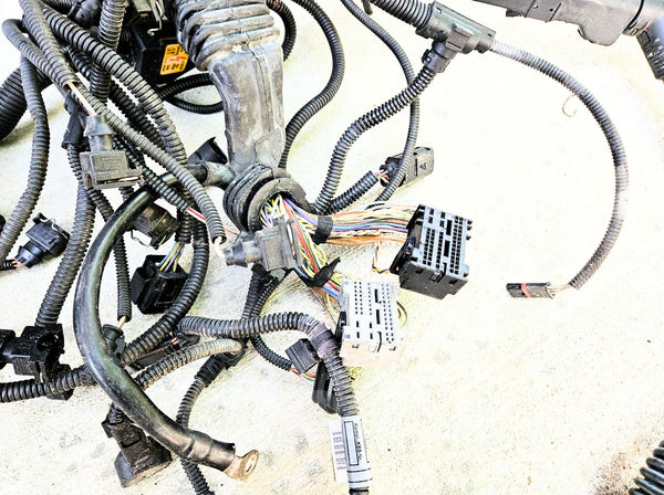 11-18 Bmw 550i F10 Awd Engine Wiring Harness 121051MO 12-51-7-606-526 Oem Used