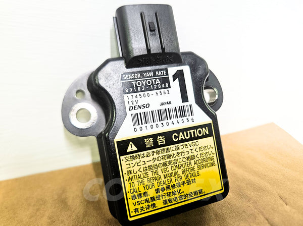 06-13 Lexus Is250 Is350 Yaw Rate Sensor 89183-12040 Oem Used