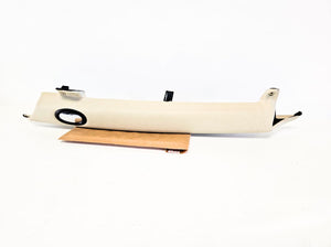 07-15 MINI Cooper Clubman Right Dash Knee Bolster Cream White 51-45-2-752-846 Oem Used