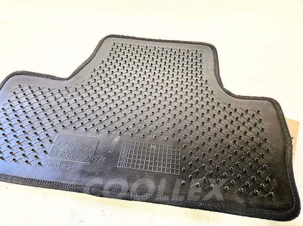 06-13 Lexus Is250 Is350 Rear Right Carpet Mat Black PT208-53067 Oem Used