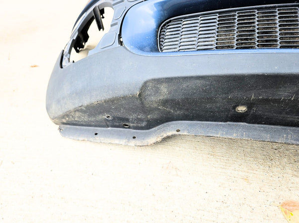 07-11 Mini Cooper Clubman Front Bumper Blue 51-11-7-199-856 Oem Used