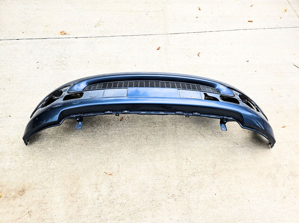 07-11 Mini Cooper Clubman Front Bumper Blue 51-11-7-199-856 Oem Used