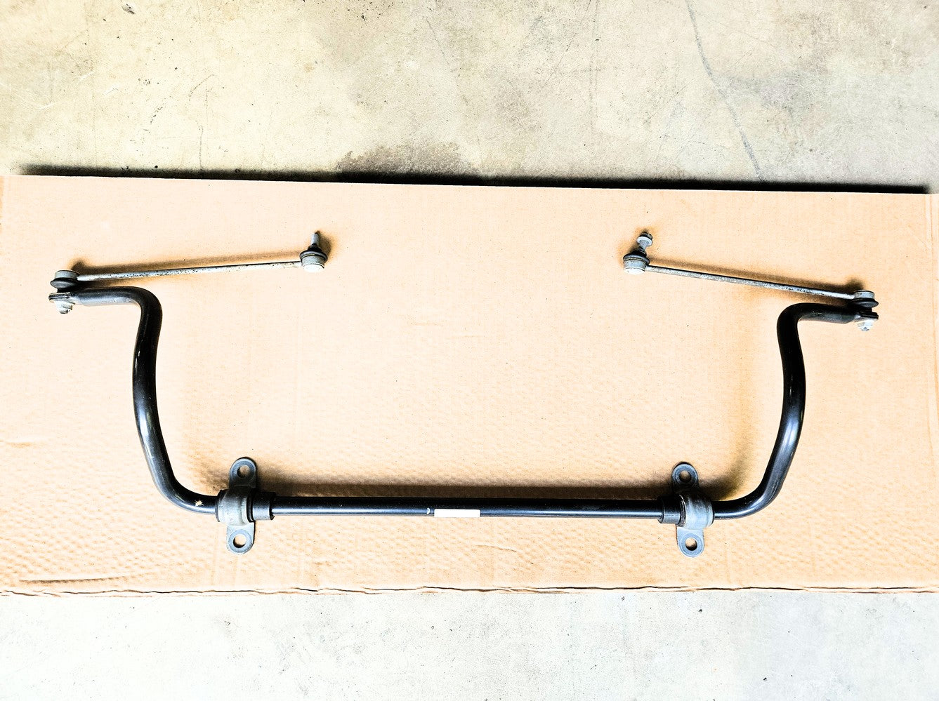 07-14 Mini Cooper Clubman Front Stabilizer Bar w/Links 31-35-6-772-752 Oem Used