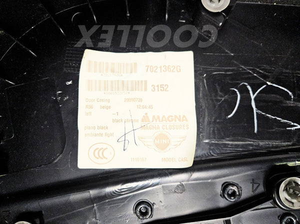 09-10 Mini Cooper Clubman Front Left Driver Door Panel 51-41-2-753-301 Oem Used