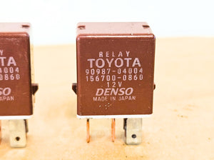 06-24 Lexus Is250 Fuel Pump Relay x2 90084-98032 Oem Used