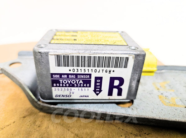 02-05 Lexus Is300 Front Lh. Rh Side Impact Sensors 89860-53040, 89830-53040 Oem Used