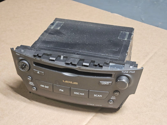 06-08 Lexus Is250 Is350 AM/FM Cd Player Stereo 86120-53430 p1809 Oem Used