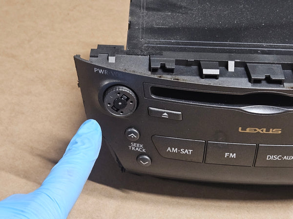 06-08 Lexus Is250 Is350 AM/FM Cd Player Stereo 86120-53430 p1809 Oem Used