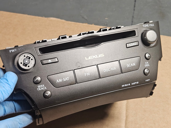 06-08 Lexus Is250 Is350 AM/FM Cd Player Stereo 86120-53430 p1809 Oem Used