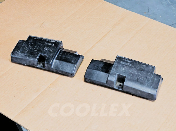 06-13 Lexus Is250 Is350 Rear Bumper Impact Absorber Plastic 52187-53010, 52188-53020 Oem Used