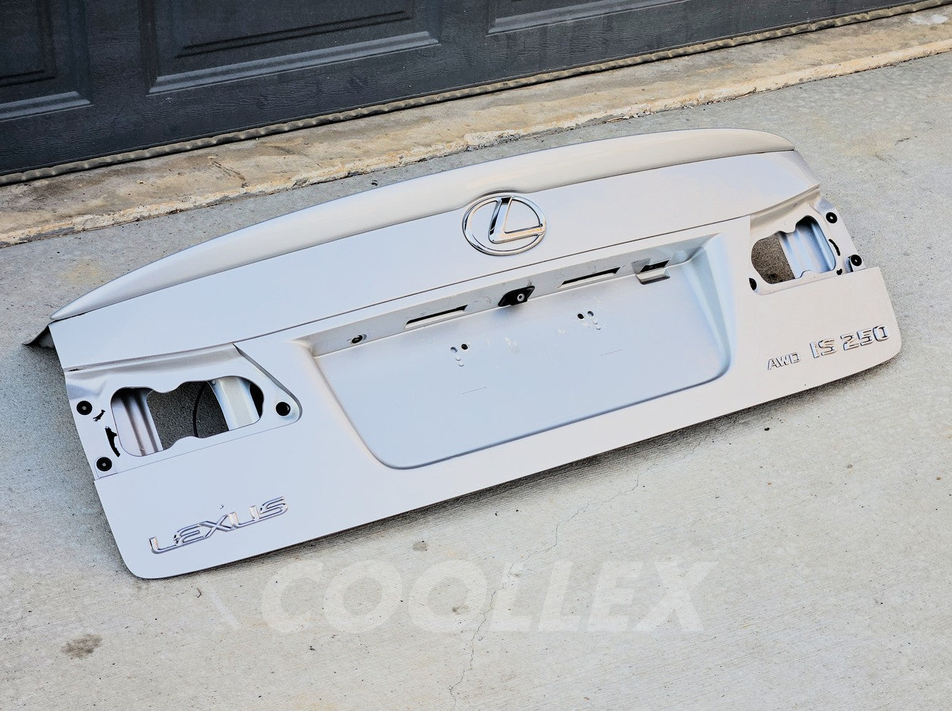 06-08 Lexus Is250 Rear Trunk Lid Silver cc:1G1 64401-53140 Oem Used