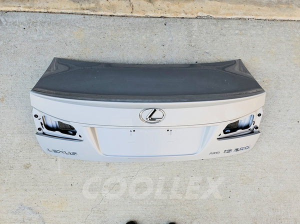 06-08 Lexus Is250 Rear Trunk Lid Silver cc:1G1 64401-53140 Oem Used