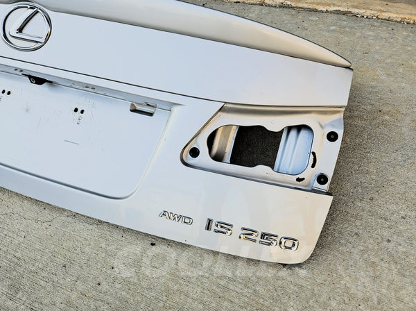 06-08 Lexus Is250 Rear Trunk Lid Silver cc:1G1 64401-53140 Oem Used