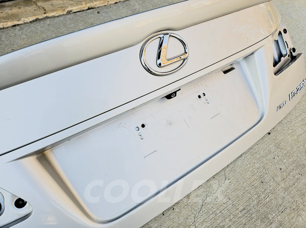 06-08 Lexus Is250 Rear Trunk Lid Silver cc:1G1 64401-53140 Oem Used
