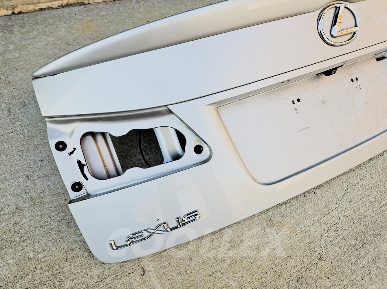 06-08 Lexus Is250 Rear Trunk Lid Silver cc:1G1 64401-53140 Oem Used