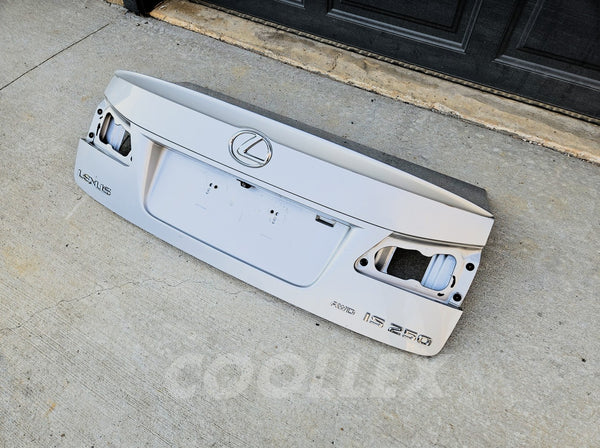 06-08 Lexus Is250 Rear Trunk Lid Silver cc:1G1 64401-53140 Oem Used