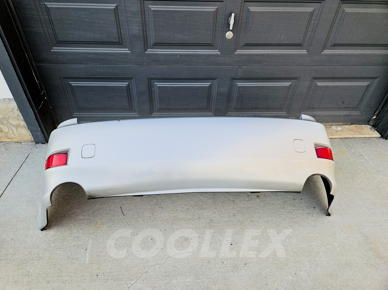 06-08 Lexus Is250 Rear Bumper Cover Silver 1G1 (needs repair) 52159-53905 Replacement Used
