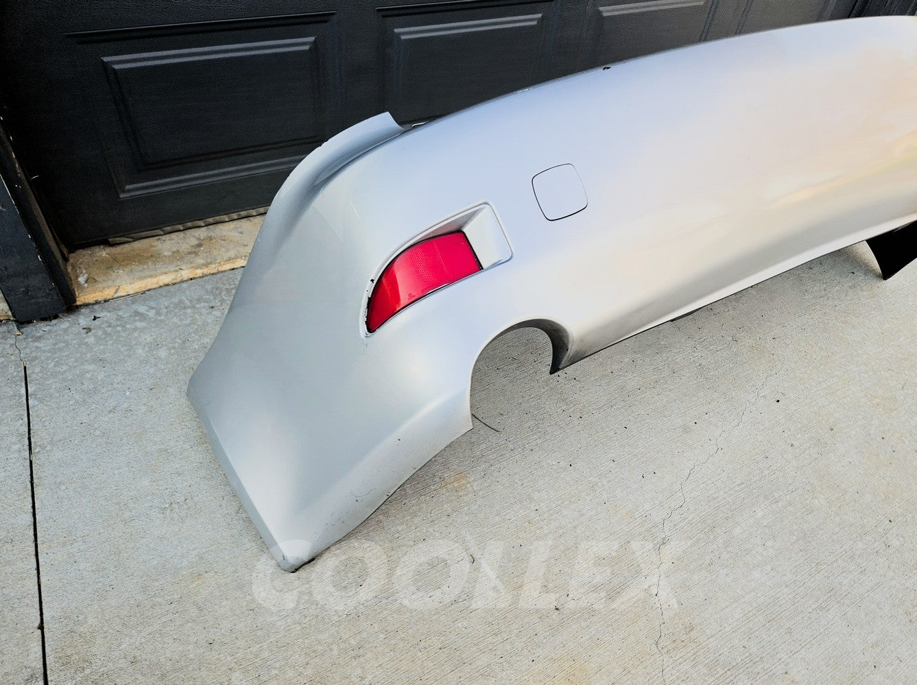 06-08 Lexus Is250 Rear Bumper Cover Silver 1G1 (needs repair) 52159-53905 Replacement Used