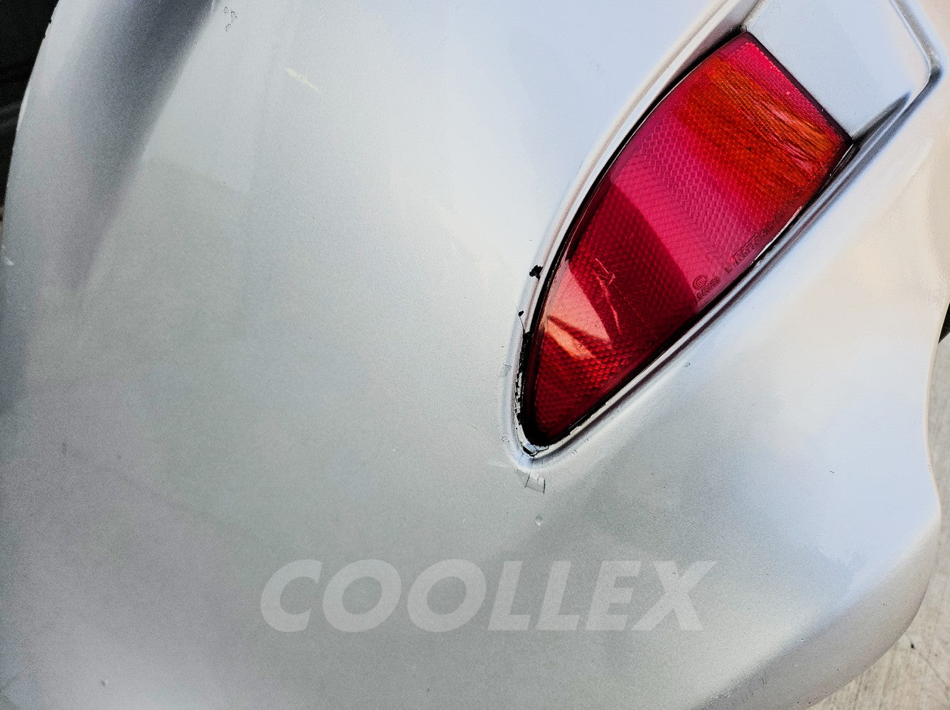 06-08 Lexus Is250 Rear Bumper Cover Silver 1G1 (needs repair) 52159-53905 Replacement Used