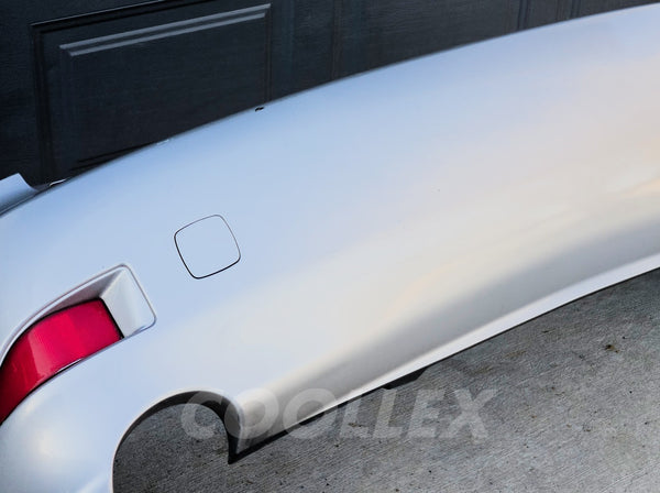 06-08 Lexus Is250 Rear Bumper Cover Silver 1G1 (needs repair) 52159-53905 Replacement Used