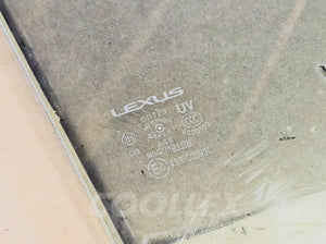06-13 Lexus Is250 Rear Rh Window Door Glass Uv Green 68113-53131 Oem Used