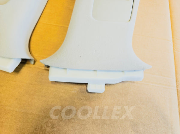 06-08 Lexus Is250 Upper Center Pillar Trim Lh, Rh Gray 62411-53080, 62412-53080 Oem Used