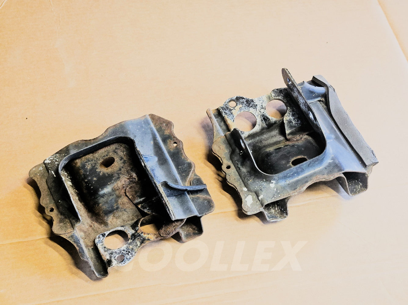 06-13 Lexus Is250 Is350 Rear Reinforcement Brackets 52109-53010, 52108-53010 Oem Used
