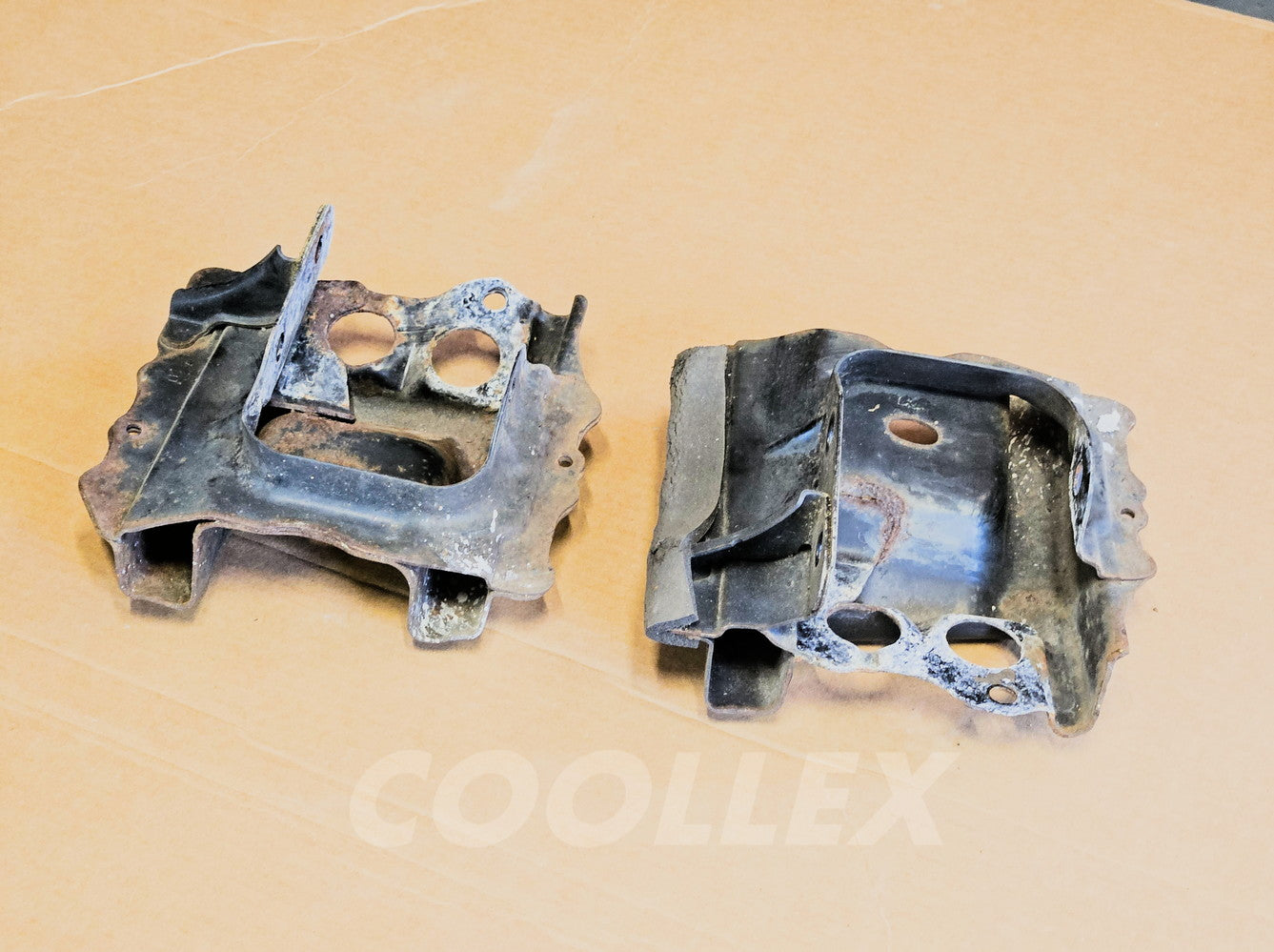 06-13 Lexus Is250 Is350 Rear Reinforcement Brackets 52109-53010, 52108-53010 Oem Used