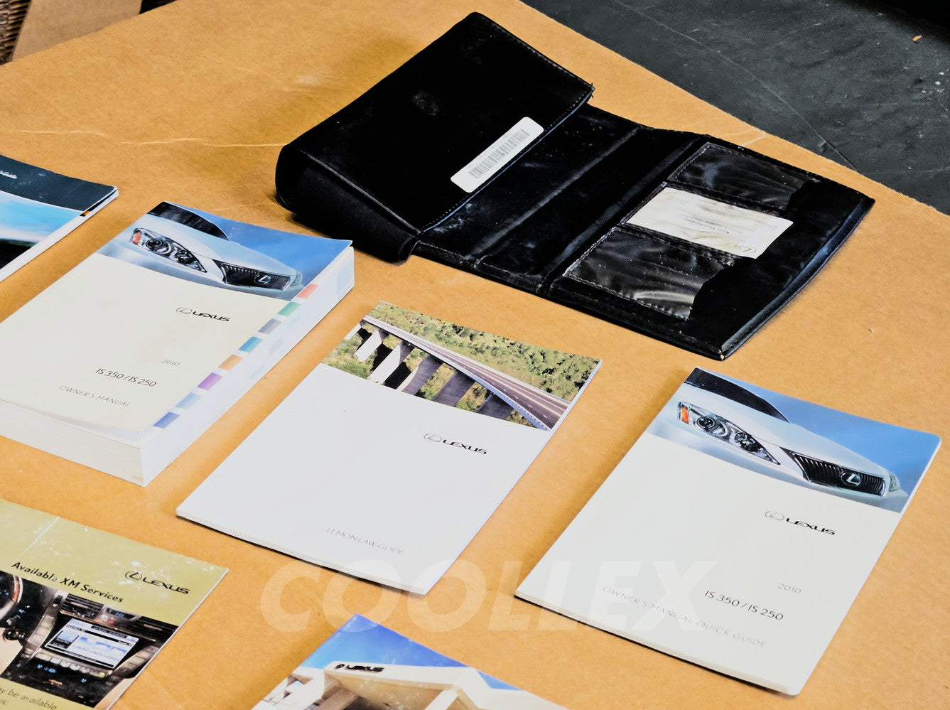 2009 Lexus Is250 Rwd Owners Manual Guide With Cover Oem Used