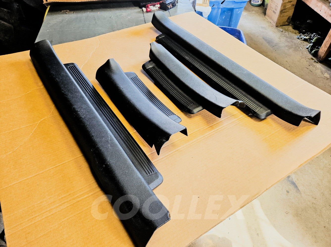06-13 Lexus Is250 Is350 Black Sill Door Trim Set 67914-53041-C0, 67913-53041-C0 Oem Used
