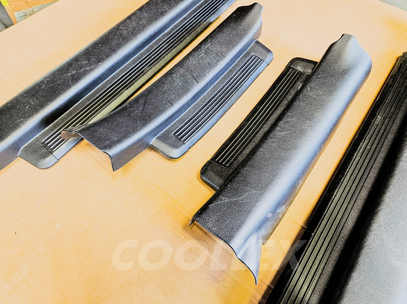 06-13 Lexus Is250 Is350 Black Sill Door Trim Set 67914-53041-C0, 67913-53041-C0 Oem Used