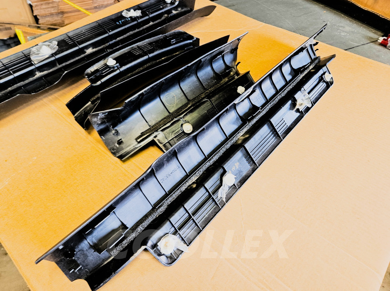06-13 Lexus Is250 Is350 Black Sill Door Trim Set 67914-53041-C0, 67913-53041-C0 Oem Used
