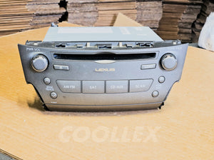 10-13 Lexus Is250 Am/fm Cd Radio 86120-53A10 P1837 Oem Used