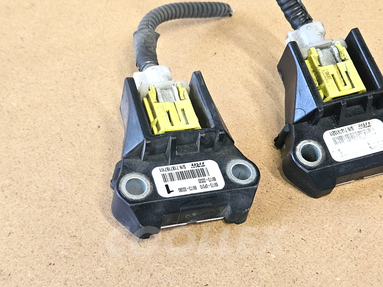 06-13 Lexus Is250 Is350 Front Sensor x2 89173-29255 Oem Used