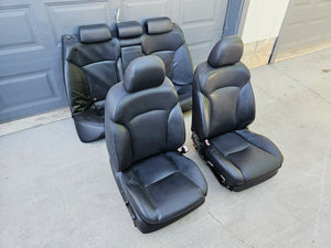 06-13 Lexus Is250 Is350 Front and Rear Seats Black Set Oem Used