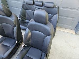 06-13 Lexus Is250 Is350 Front and Rear Seats Black Set Oem Used