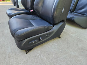 06-13 Lexus Is250 Is350 Front and Rear Seats Black Set Oem Used