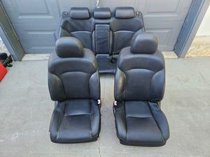 06-13 Lexus Is250 Is350 Front and Rear Seats Black Set Oem Used