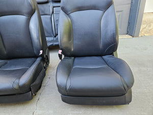 06-13 Lexus Is250 Is350 Front and Rear Seats Black Set Oem Used