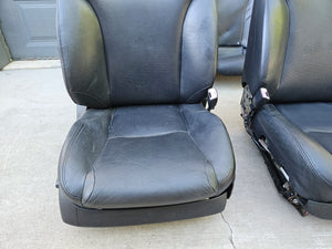 06-13 Lexus Is250 Is350 Front and Rear Seats Black Set Oem Used