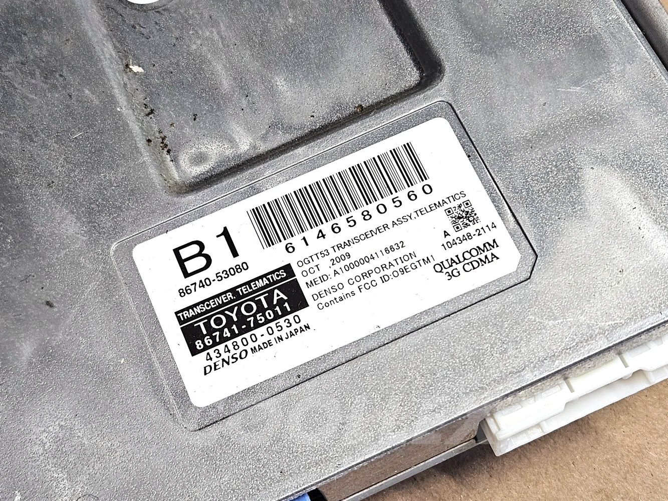 2010 Lexus Is250 Transceiver Telematics Module 86741-53031 OEM Used