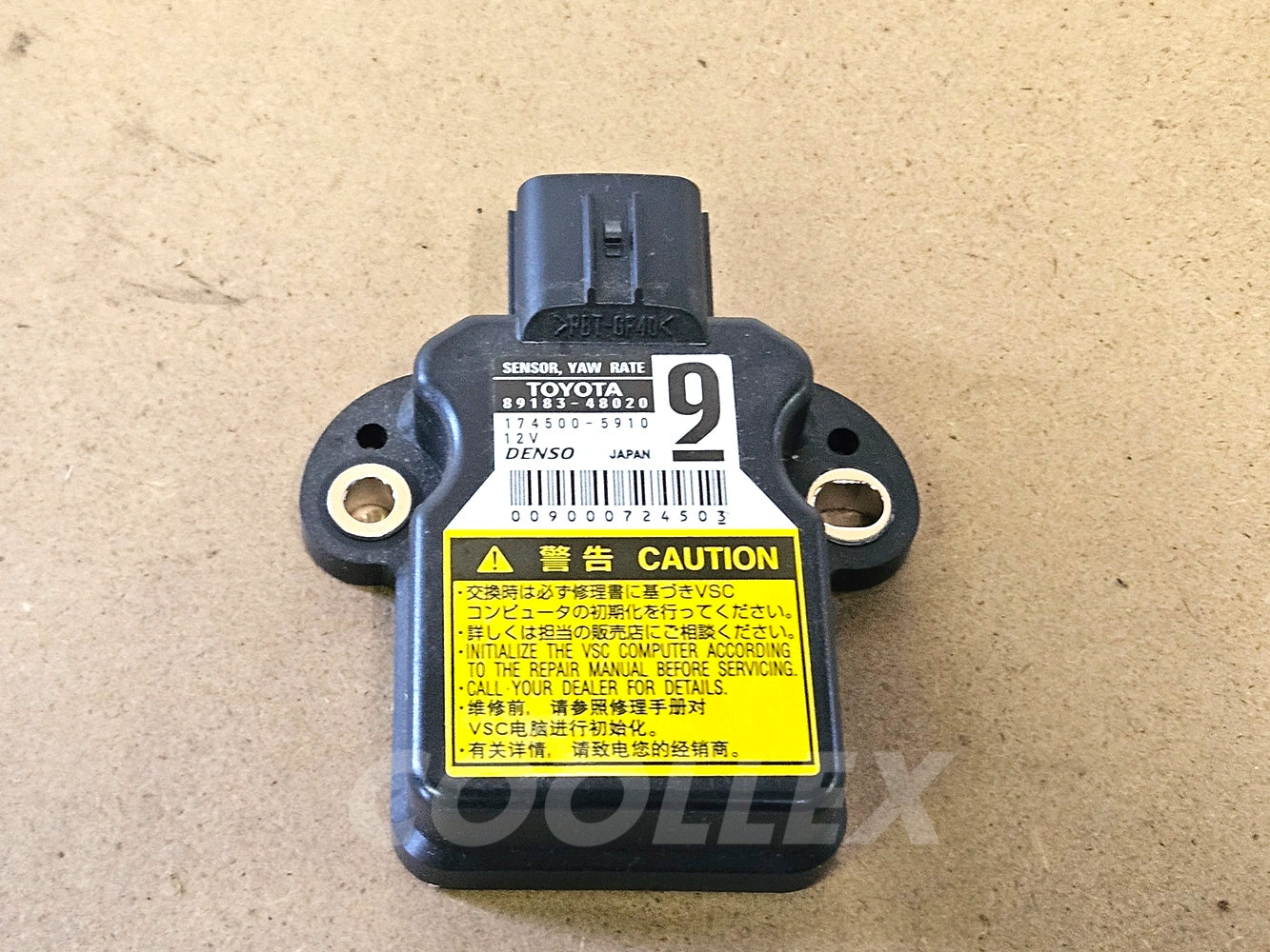06-2013 Lexus Is250 Yaw Rate Sensor 89183-48020 Oem Used