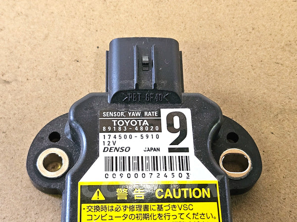 06-2013 Lexus Is250 Yaw Rate Sensor 89183-48020 Oem Used