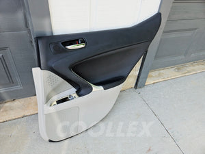 06-2010 Lexus Is250 Is350 Rear Rh Door Panel Gray 67630-53500 Oem Used
