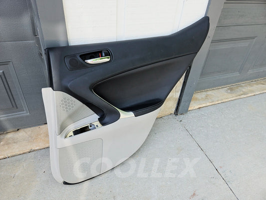 06-2010 Lexus Is250 Is350 Rear Rh Door Panel Gray 67630-53500 Oem Used