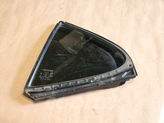 06-2013 Lexus  Is250 Rear Lh Door Quarter Glass 68124-53092 68189-53030 Oem Used