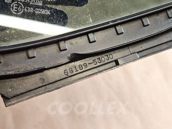 06-2013 Lexus  Is250 Rear Lh Door Quarter Glass 68124-53092 68189-53030 Oem Used