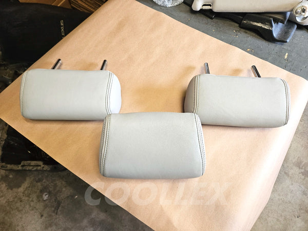 09-10 Lexus Is250 Rear Seat Headrest Set Gray 71960-53130, 71940-53160 Oem Used